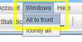 Bring All Windows to Front