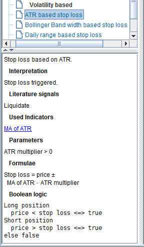 Stop Loss Description