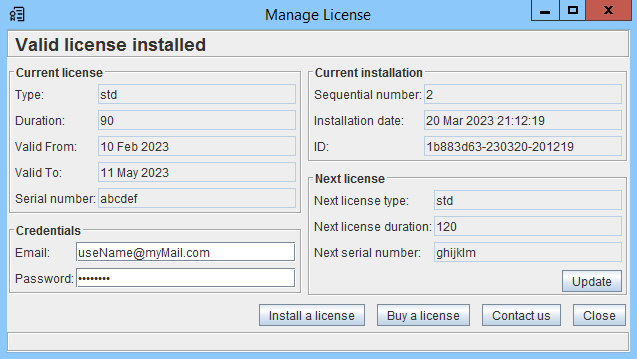 License management